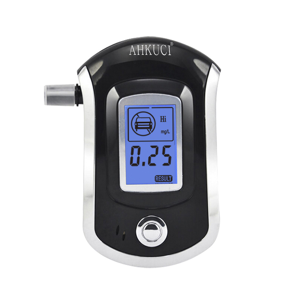  AT-6000, Discount Plastic Freeshipping Dropshipping Prefessional Personal Digital Breath Alcohol Tester Breathalyzer 
