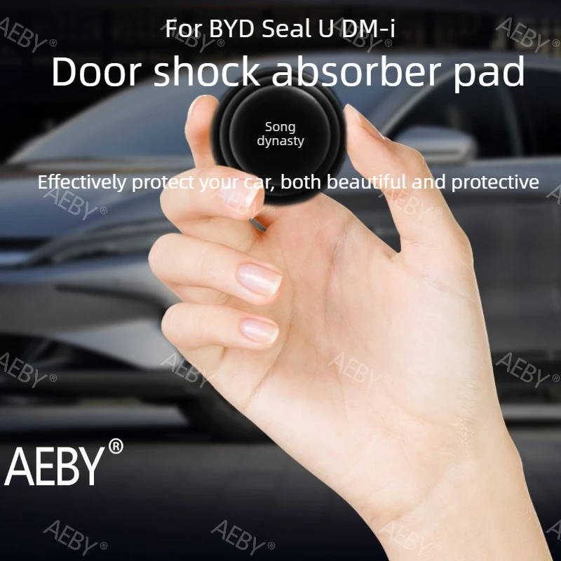 For BYD Seal U DM-i 2020-2025 Door Panel Anti-Rattle Pads,Shock Absorption Buffer Pad,Car Door Vibration Isolator,Noise Kit