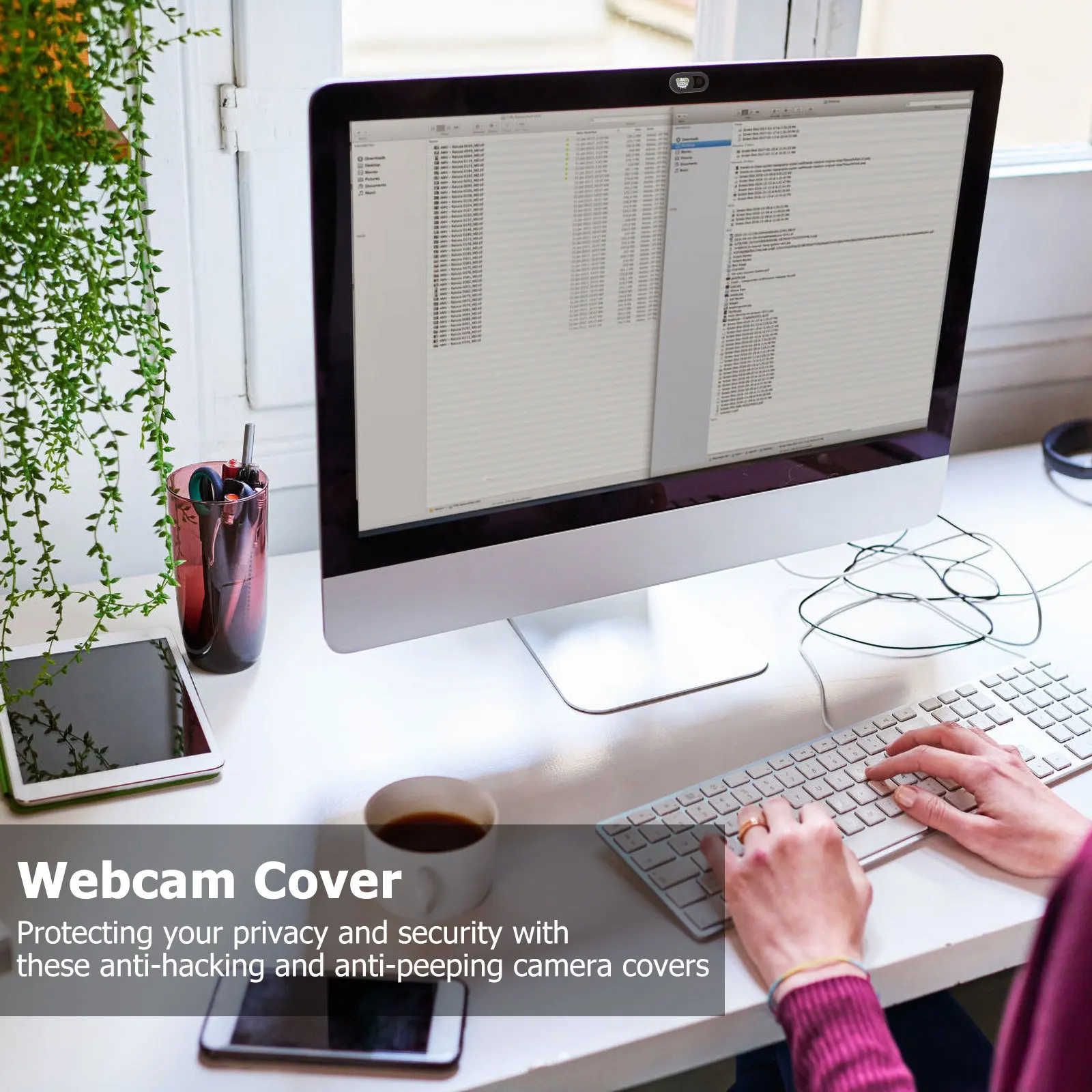 

12Pcs Webcam Cover Slide Laptop Tablet Pc Privacy Protection Chinese Zodiac Pattern Webcam Cover Slide