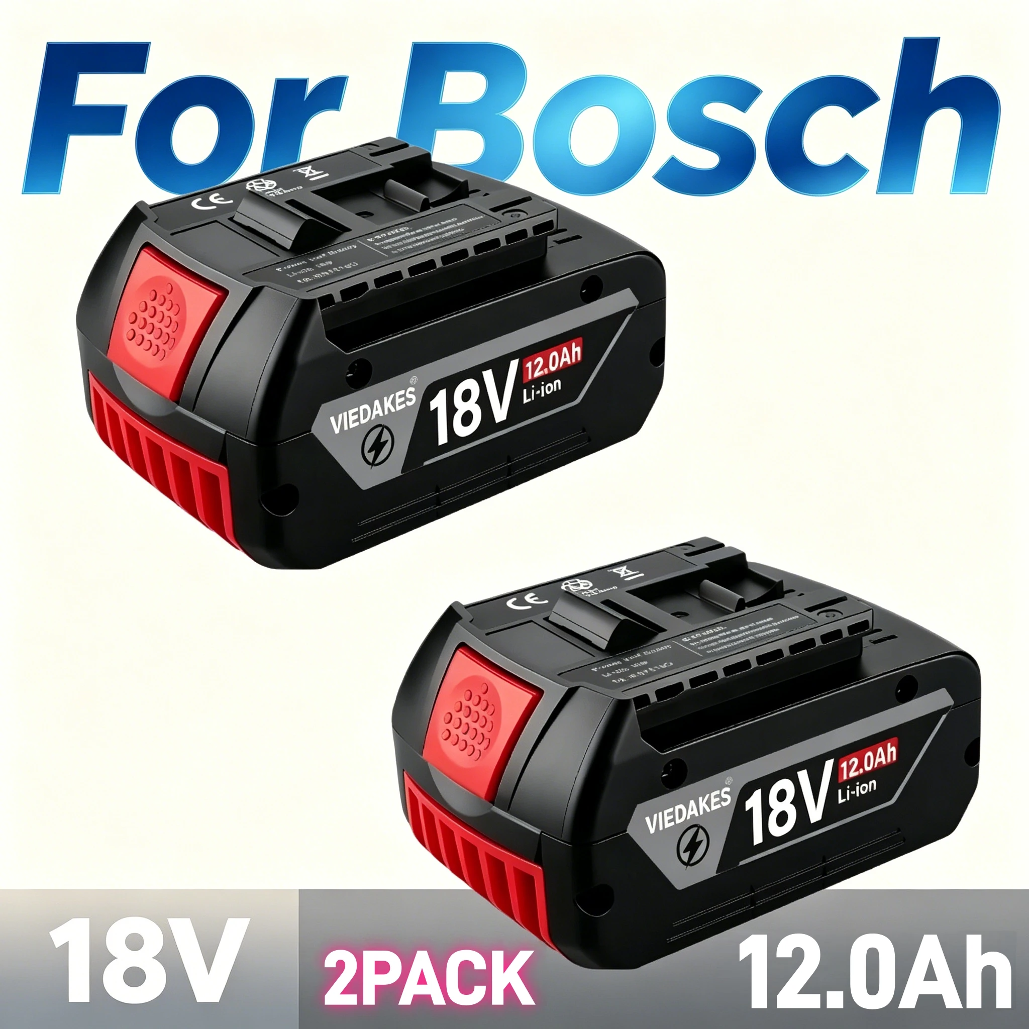 

18V 12000mAh Rechargeable Battery, Original Lithium Battery for BOSCH 18V Battery 12.0AH Original Tool Rechargeable Battery