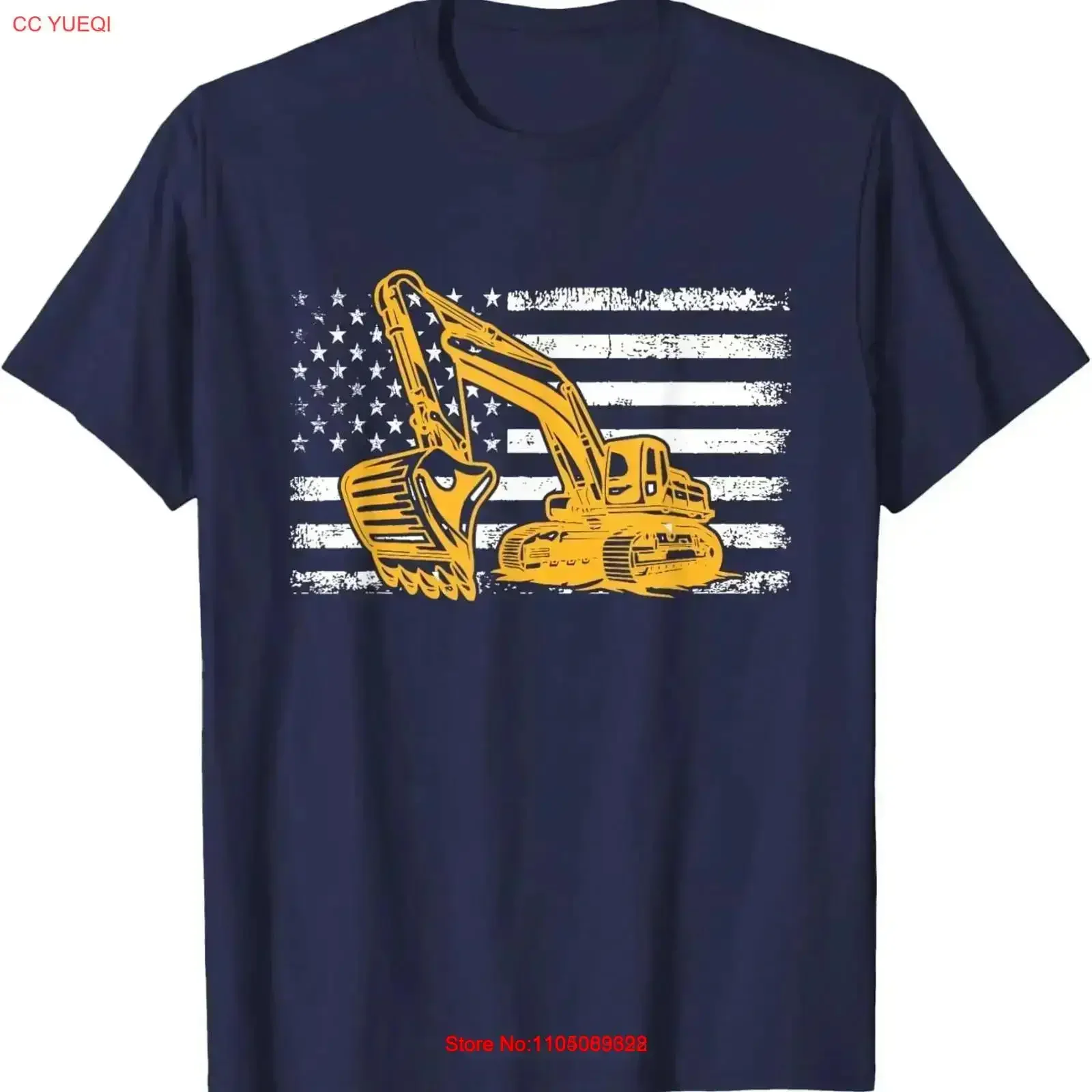 

Забавная футболка для раскопок тяжелого оборудования, оператора, экскаватора, винтажная стираная уличная одежда, универсальная дизайнерская одежда, винтажная одежда