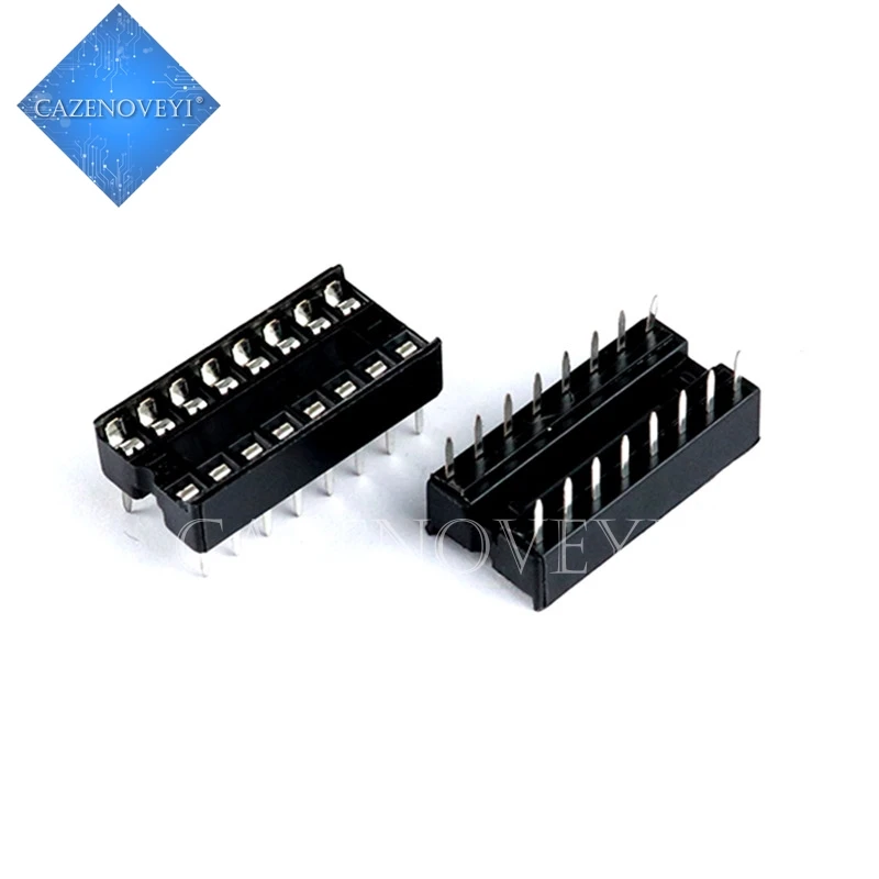 10PCS Sockets DIP6 DIP8 DIP14 DIP16 DIP18 DIP20 DIP28 DIP32 DIP40 pins Connector DIP Socket 6 8 14 16 18 20 24 28 32 40 pin