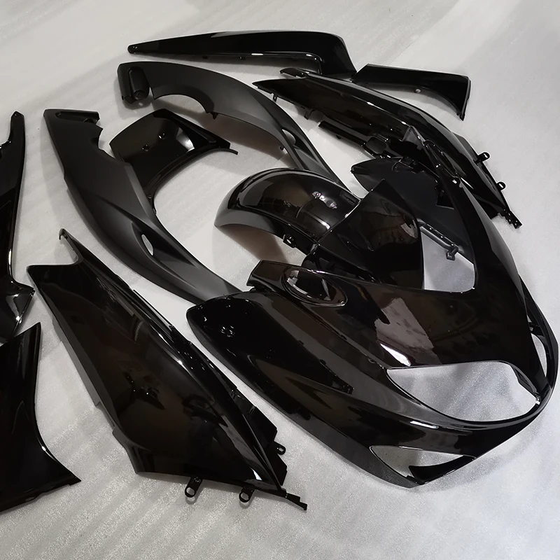ABS حقن هدية لياماها TMAX 500 2001-2007 هيكل الدراجة النارية Fairings Kit tmax500 01-07 إطار الجسم الأسود القلنسوة الإسكان #2