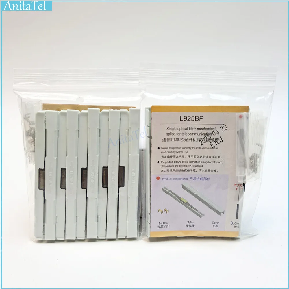 

UNIKIT Drop Cable Bare Cold Connector Fiber Optic Mechanical Splice LBP