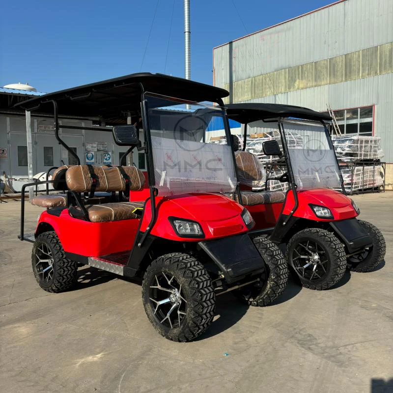 Factory Direct Sales 4 Seater Golf Cart Prices Are Practical Electric Scooter Global Sale New Lifted Golf Cart With cargo box