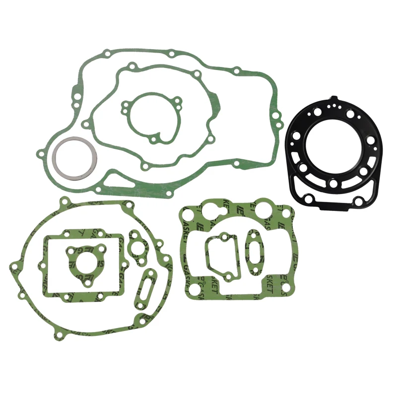 Engine Generator Crankcase Clutch Covers Cylinder Gasket Kits Set For Kawasaki KDX250R KDX 250 R 1991-1995