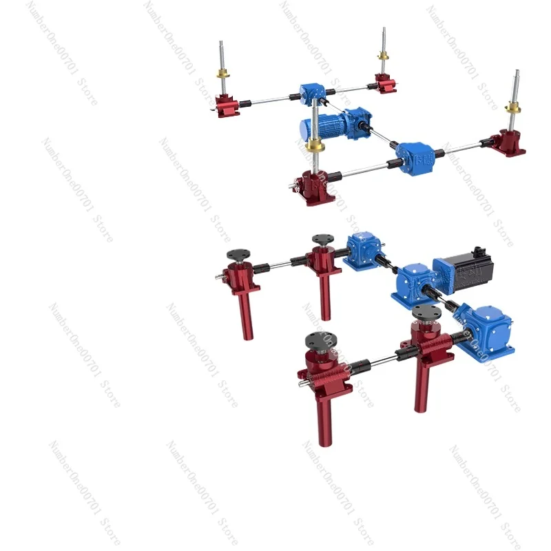 Screw Lift SWL1T Worm Gear Worm Lift Hand Ball Screw Lifting Platform Screw Lift