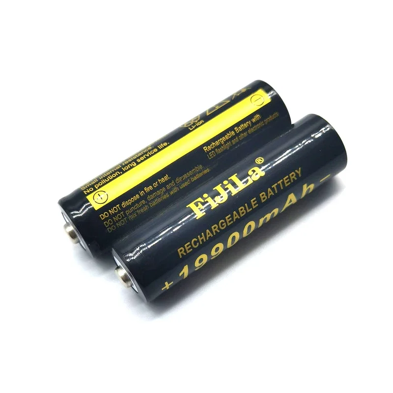 100% brand new 18650 lithium battery torch 18650 rechargeable battery torch + 201 charger 3,7 V