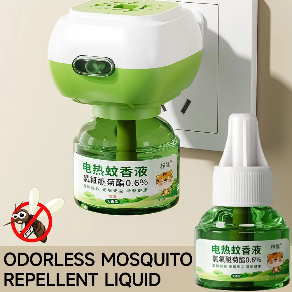 1/4pcs Scent-free mosquito liquid refill Mosquito Repellent Convenient Mosquito Liquid Home odorless heating mosquito repellent