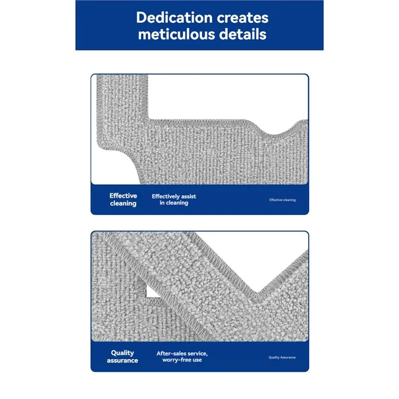 【FAVORITE】Cleaning Rag For Ecovacs MINI 2 /ONE PRO /AIR 2 Window Vacuum Cleaner Robot Washable & Reusable Mop Cloth