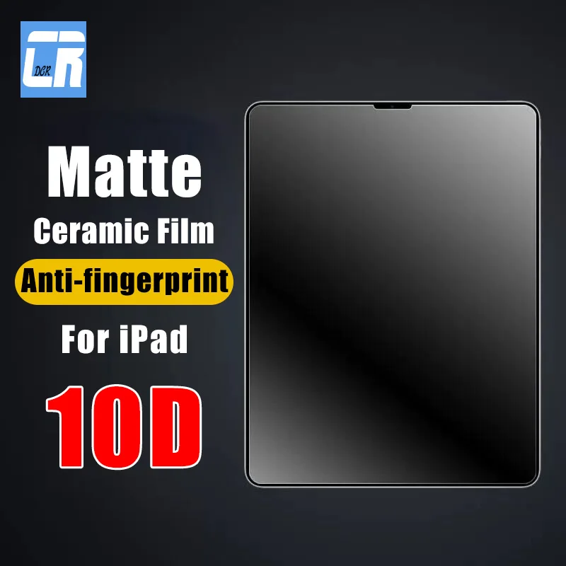 10D Matte Soft Ceramic Protective Film For iPad Pro 11 2022 Air 4 3 2 1 Screen Protector on iPad 10.2 7 8 Mini 6 5 4 3 Not Glass