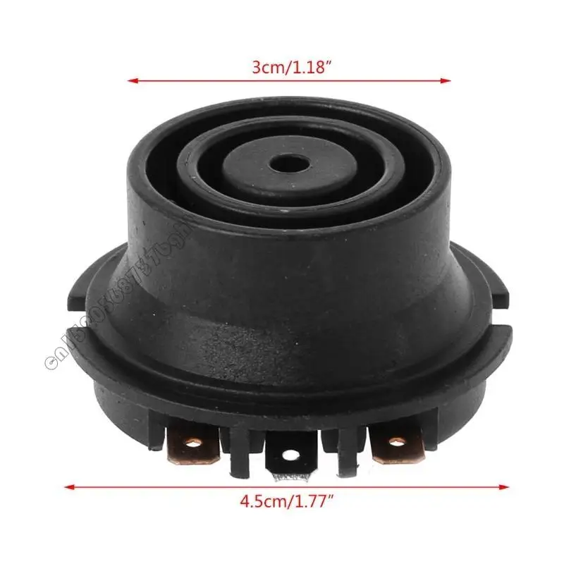 Replacement AC 250V 13A Temperature Control Kettle Thermostat Top Base Socket 4XFB