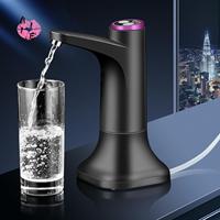 A11E-Electric Water Bottle Pump With Base USB Water Dispenser Portable Automatic Water Pump Bucket Bottle Dispenser
