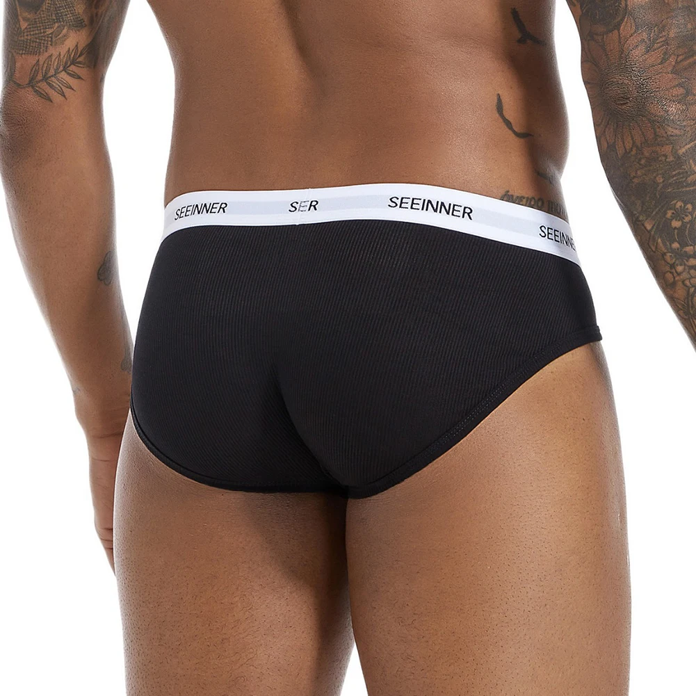 Männer Comfort Breath Trunks Boxer Unterwäsche Niedrige Taille Höschen Shorts Unterhosen