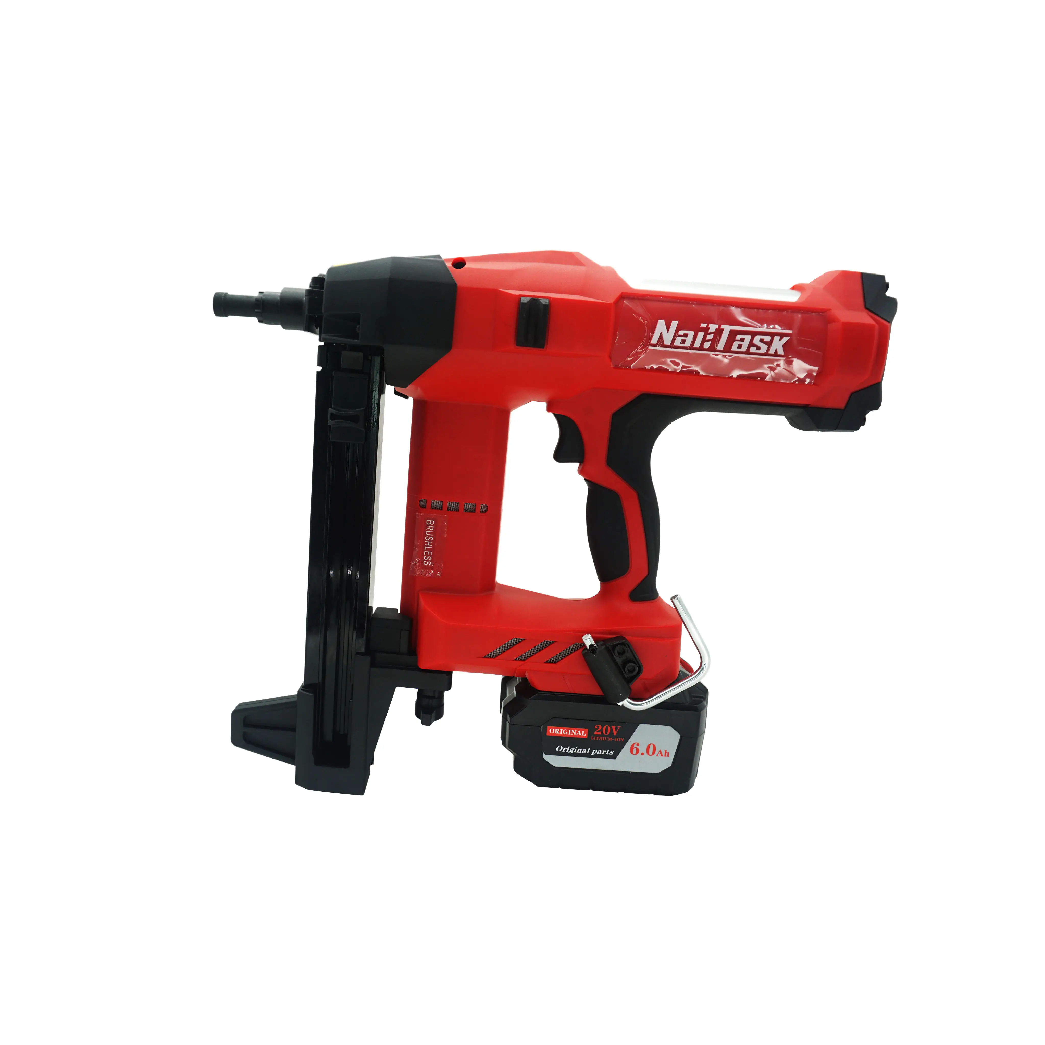 

DCCN90S2 Industrial Cordless Nail Gun Brushless Motor Lithium Battery Powered Concrete Nail Gun