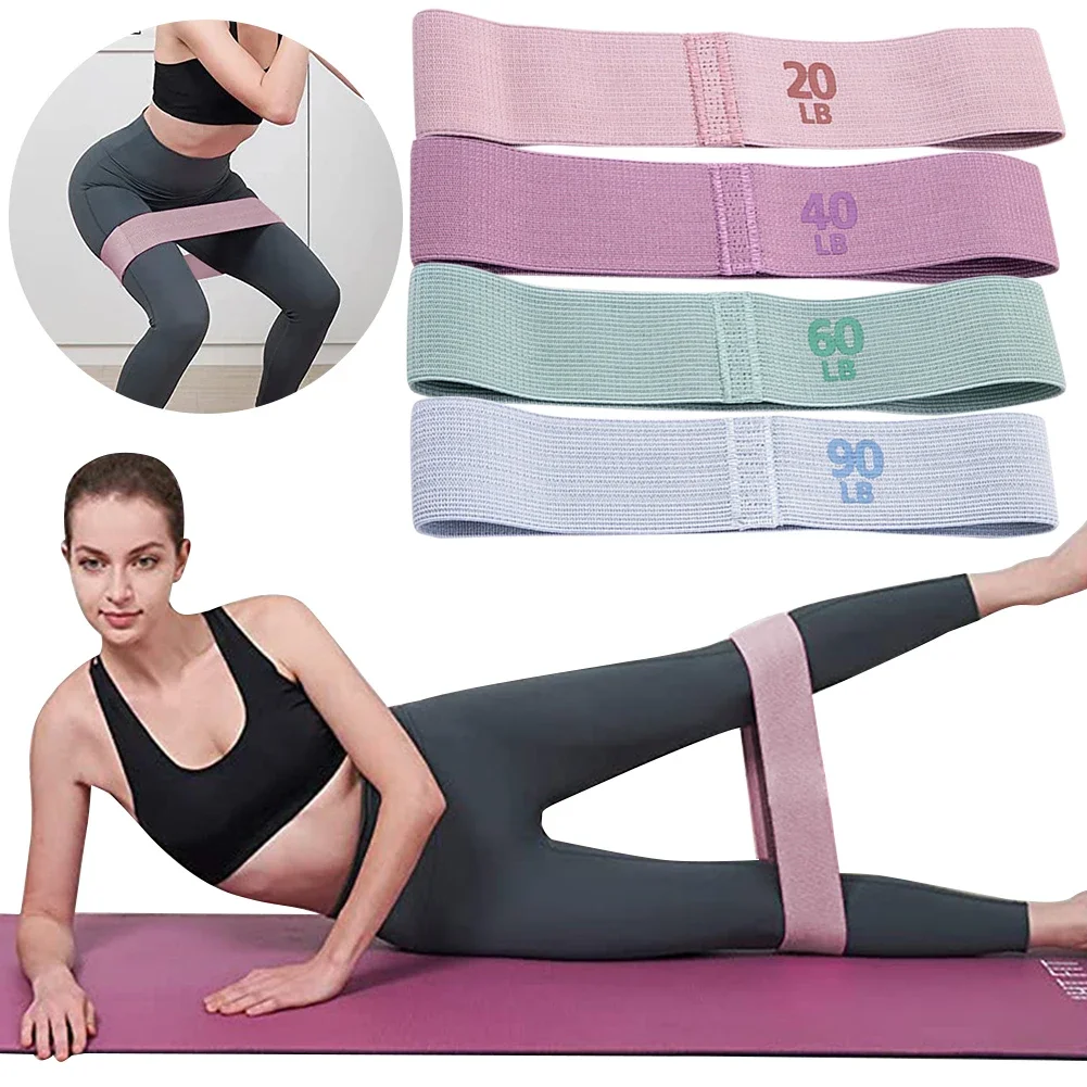 

Elastic Workout Bands Anti-Slip Squat Expander Bands Portable Glute Thigh Elastic Bands Yoga Gym Equipment Accessories yoga Yoga