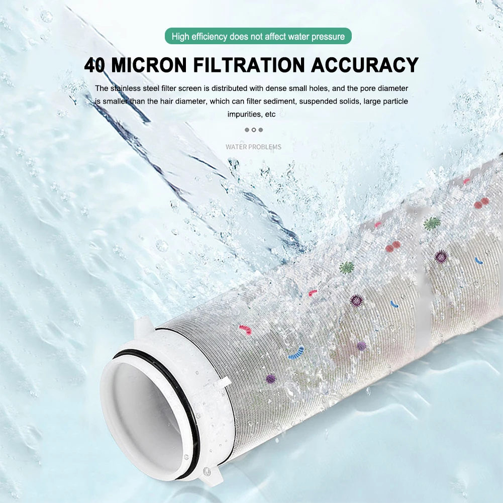 صنابير سخان مياه الصنبور ، فلتر مسبق ، أجهزة ما قبل الماء ، منقي أمامي ، فلاتر ، فولاذ مقاوم للصدأ ، ملحقات أدوات الأجهزة