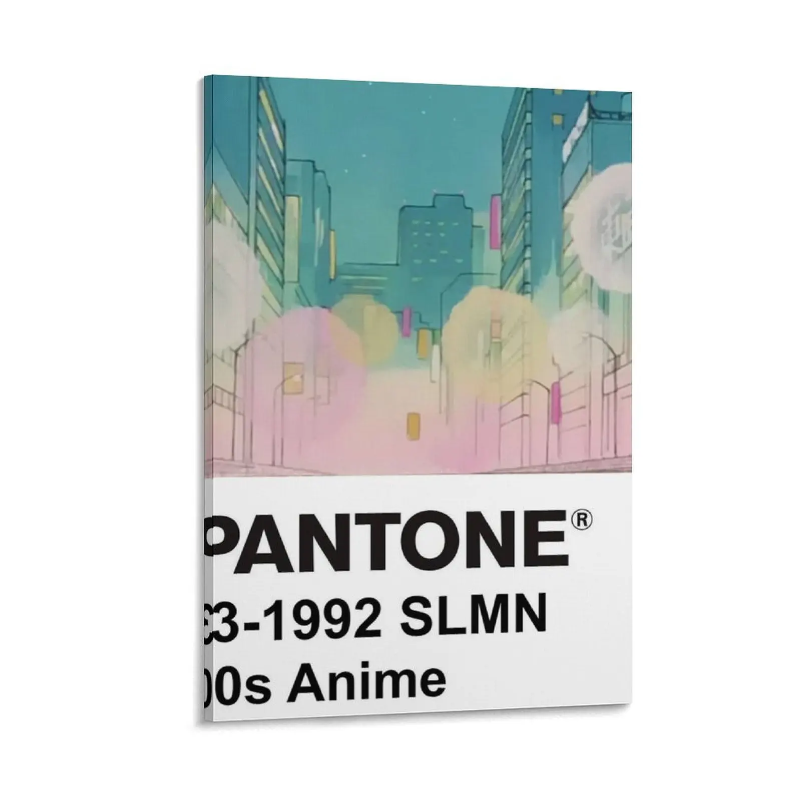 

PANTONE 90s Anime (4) Canvas Painting Decoration pictures room wall Decor for room