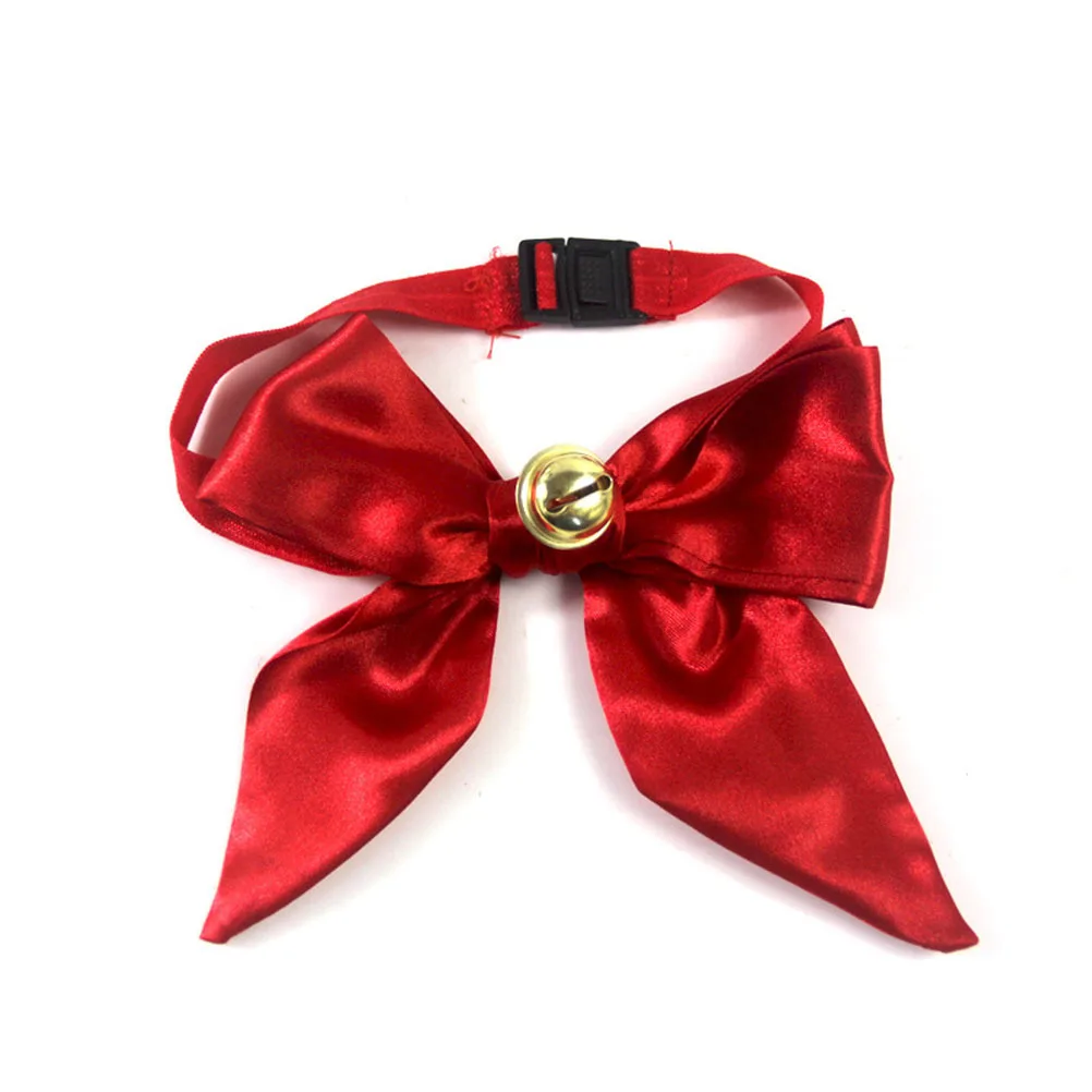 

1Set Pet Christmas Hat Bow Tie Set High Quality Material Comfortable Texture Special Design for Pets Pet Bow Tie