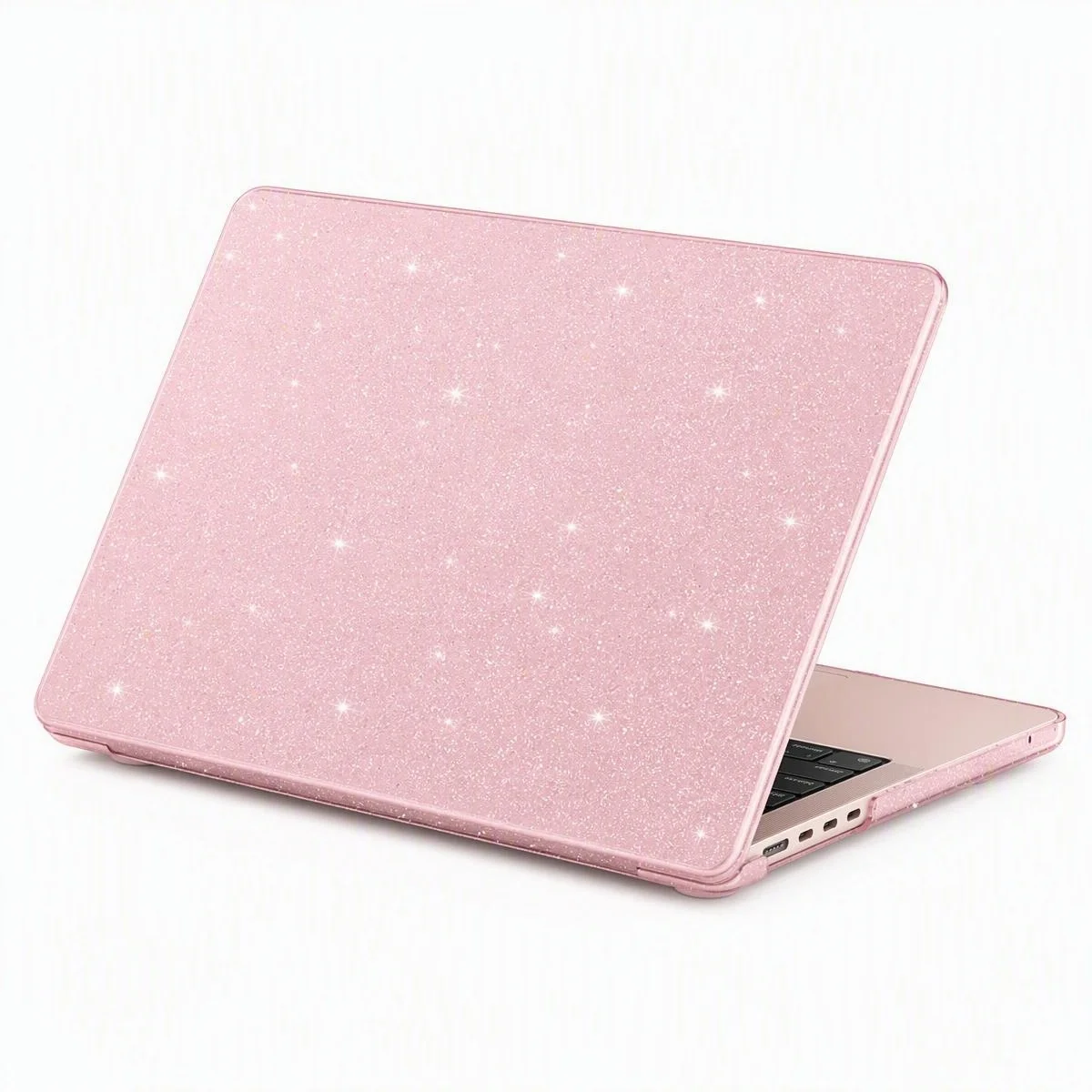 Laptop Case for MacBook Neo 13inch A3404 Case for Pro 14 16 Case for M2 M3 M4 M5 Air13.6 Glitter Case for Pro Air 13 Shiny Case
