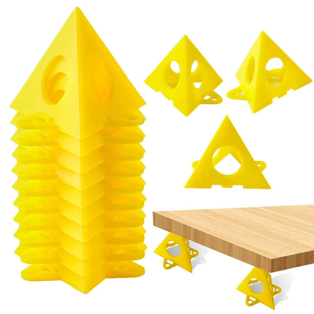 Pyramid Paint Stands Mini Triangle Stands Triangle Paint Pads Feet Woodworking Tools Accessories Carpenter Square Paint Pads Set