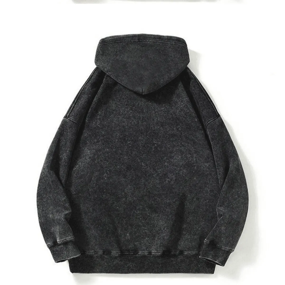 اضغط على 23 الظهر للرجال والنساء، سترة بغطاء للرأس وأكمام طويلة وفضفاضة