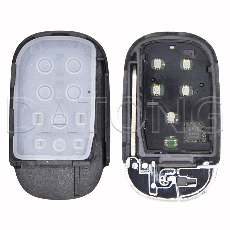 Datong World 오리지널 PCB 4A 칩 313.8MHz 434MHz Promixity 카드 자동차 원격 키 Honda Civic Accord Odyssey CRV 2022 2023