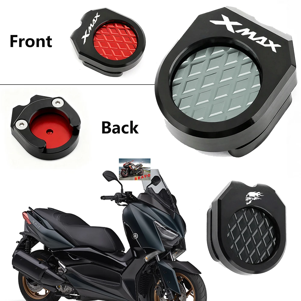 

New For YAMAHA XMAX X-MAX 300 400 250 XMAX300 X-MAX400 Center stand Extension Enlarger Pad Motorcycle Centre Mount Foot Stand