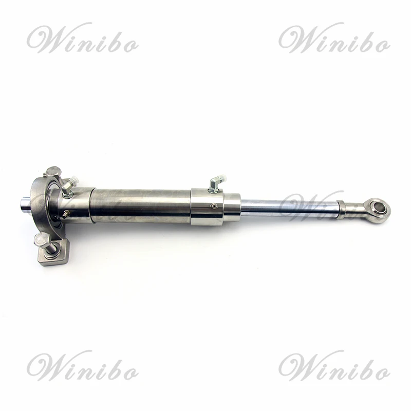 Winibo Inboard Hydraulic Steering Single Cylinder for Marine Boat Accessories Boat Up To 75 Feet Or 24 Meters