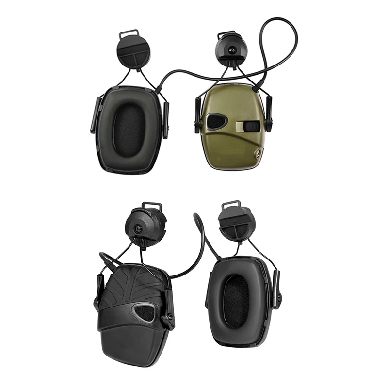 Outdoor Tactical Electronic-Shooting Earmuff Gun-Range Anti-Noise Headset Impact Sound Amplification Hearing Protector