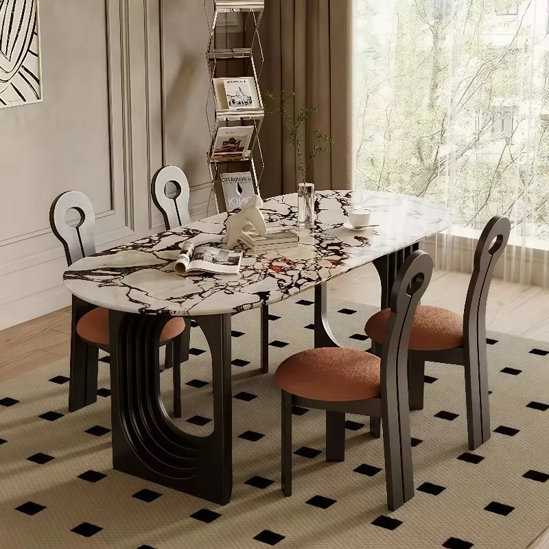 

Round Glass Dining Table Modern Dining Room Furniture Luxury Design Kitchen Restaurant And Events Mesa Comedor Y Sillas Table