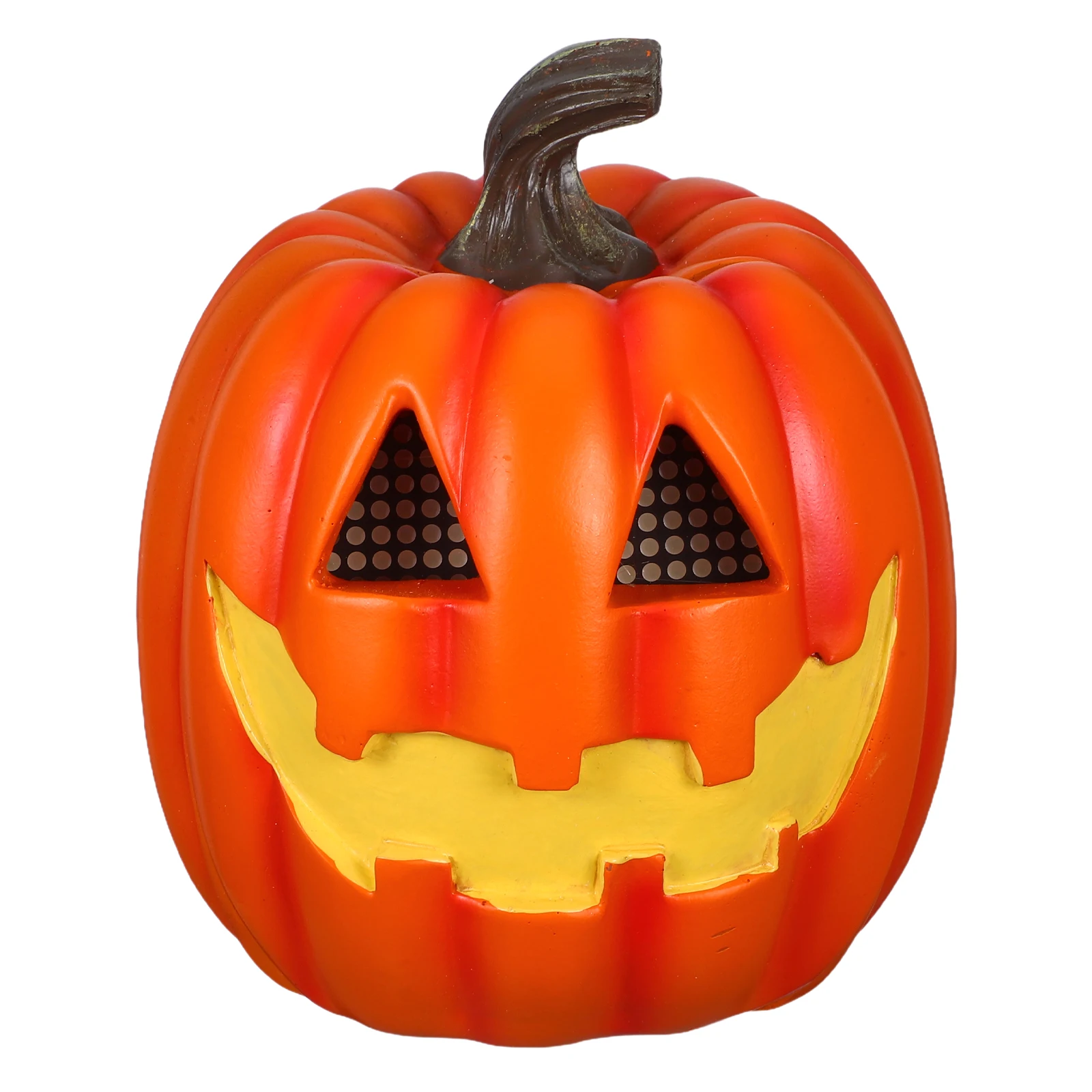 

Decor Halloween Jack-o- in The Dark Pumpkin Orange Flameless Light Operated