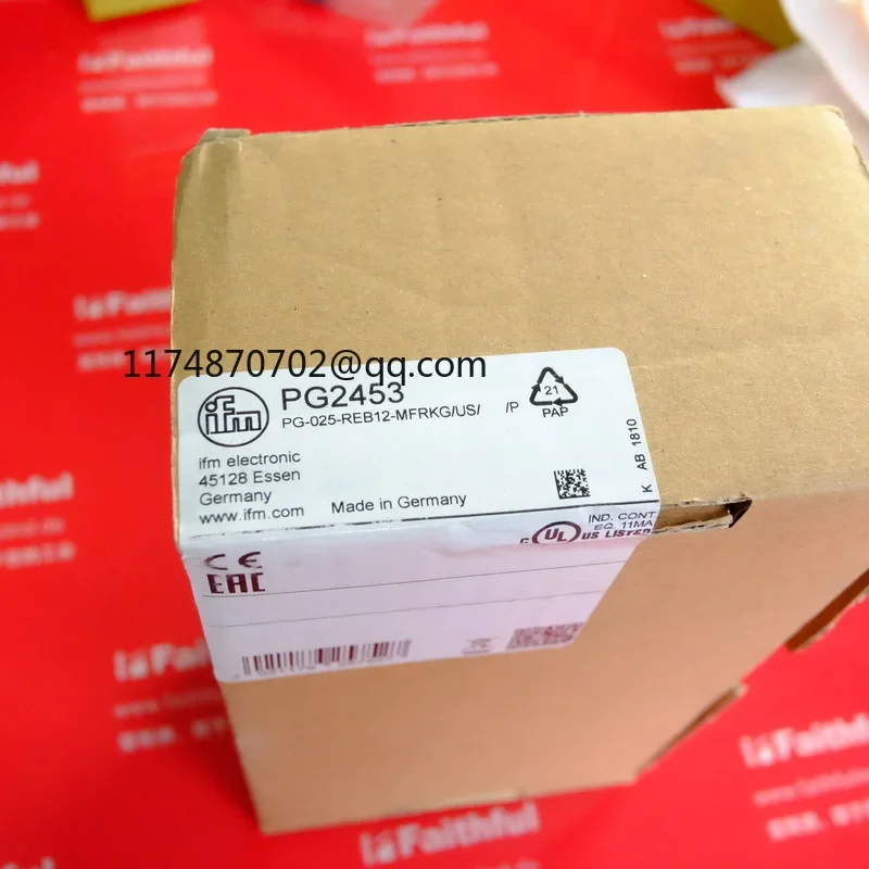 

Ifm PG2453 PG-025-REB12-MFRKG/US/ /P sensor 100% new and original