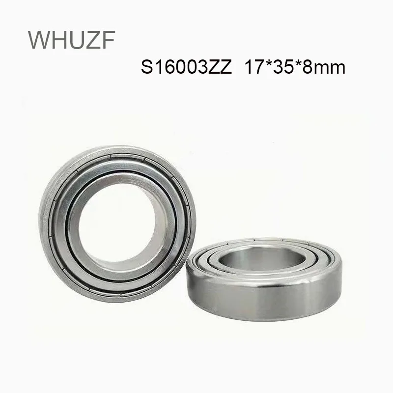 5PCS/lot S16003ZZ Deep Groove Ball Bearing 16003-ZZ 16003ZZ 17 *35*8mm 17 *35*8  Bearing Steel Material Two-sided Metal Cover