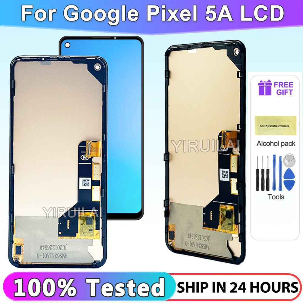 per-google-pixel-5a-testato-per-google-pixel-5a-5g-g1f8f-g4s1m-display-lcd-touch-screen-digitizer-assembly-di-ricambio