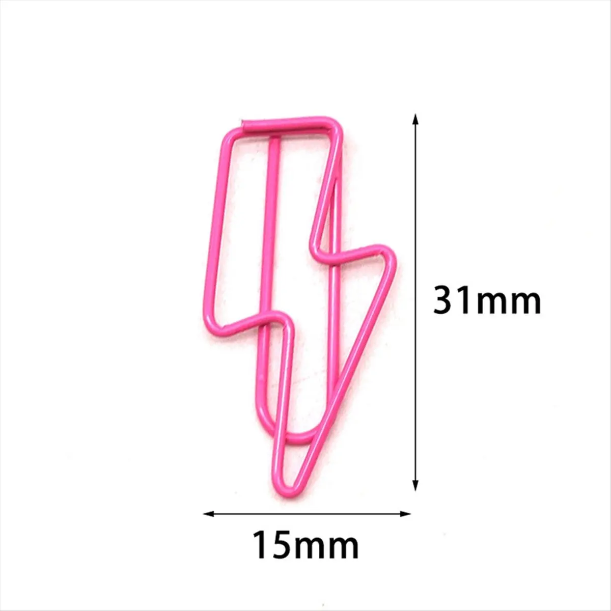 Latest ABBQ-100 Pcs -Shaped Paper Clips - Metal Paperclips Set for , School File Organization, Desktop,Party Decor