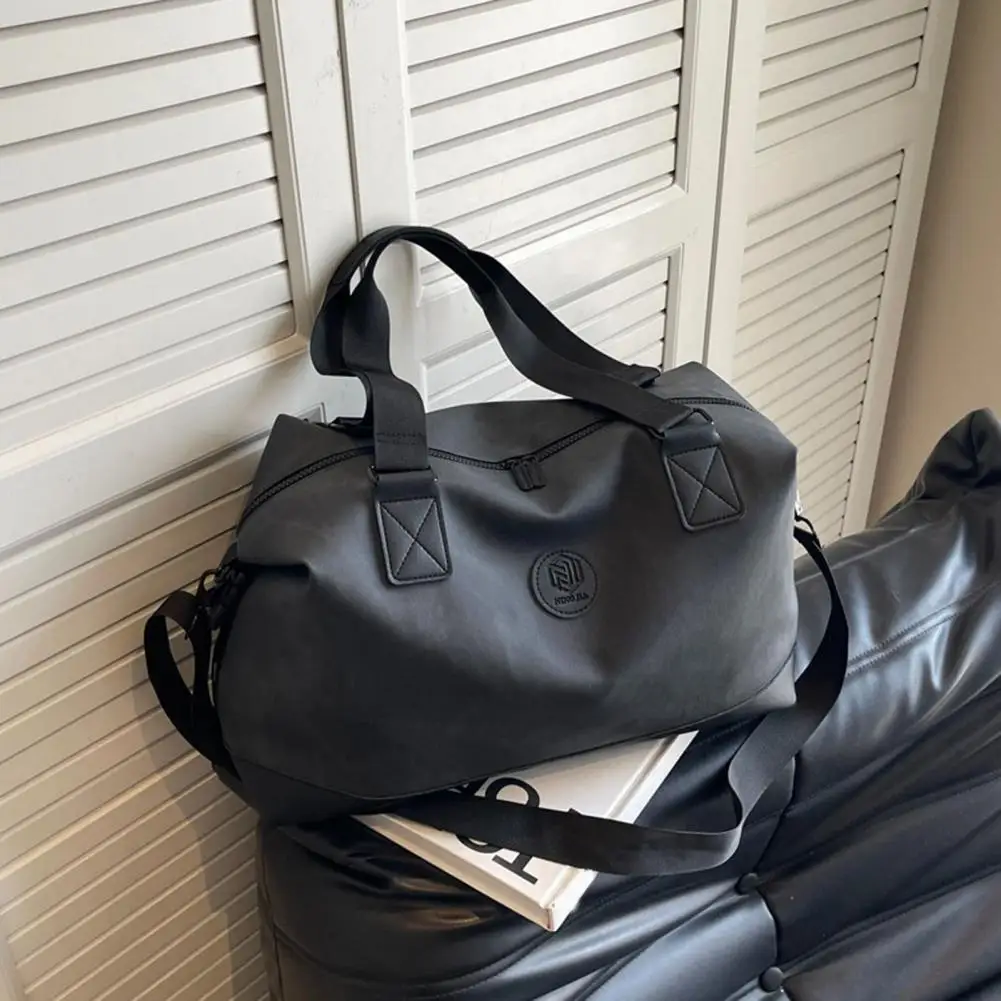 

Travel Bag with Small Item Pocket Travel Duffel Bag with Adjustable Shoulder Strap Wet Pocket Dry/wet Separation Gym for Sports