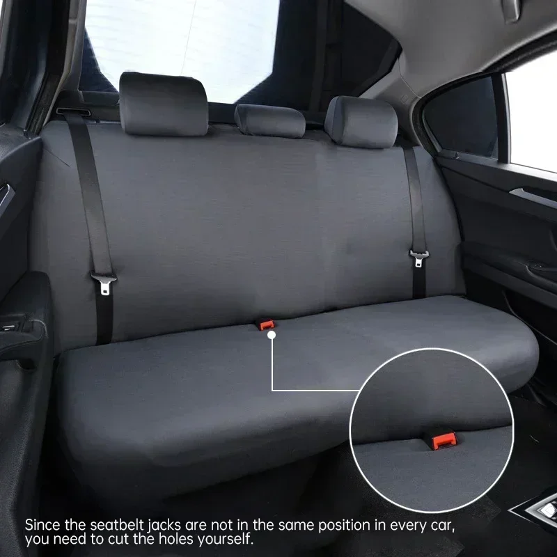 Heavy Duty Dustproof Car Seat Cover Dustproof Pet Travel Dog Carrier Hammock Car Rear Back Seat Carrier Dust Cover Protector