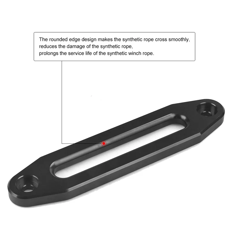 

Premium 1 Pcs 8000-15000 Lbs Synthetic Mount -Winch Rope Synthetic Winch Rope Hawse Fairlead For SUV ATV UTV