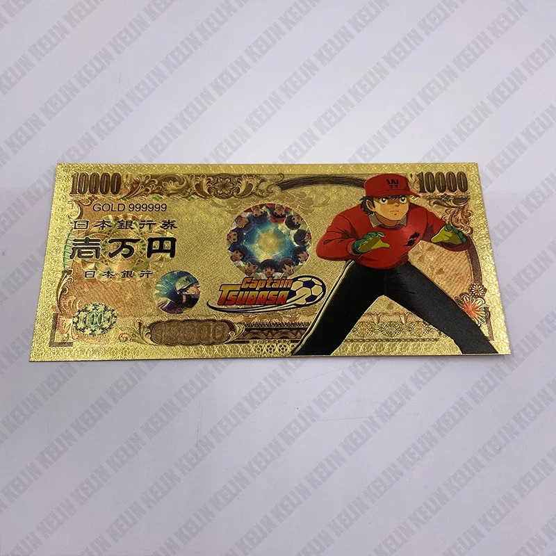 We Have More Manga Japan 5 Designs Captain Tsubasa Anime 10000 Yen Gold Banknotes Classic Childhood Memory Collection Gift