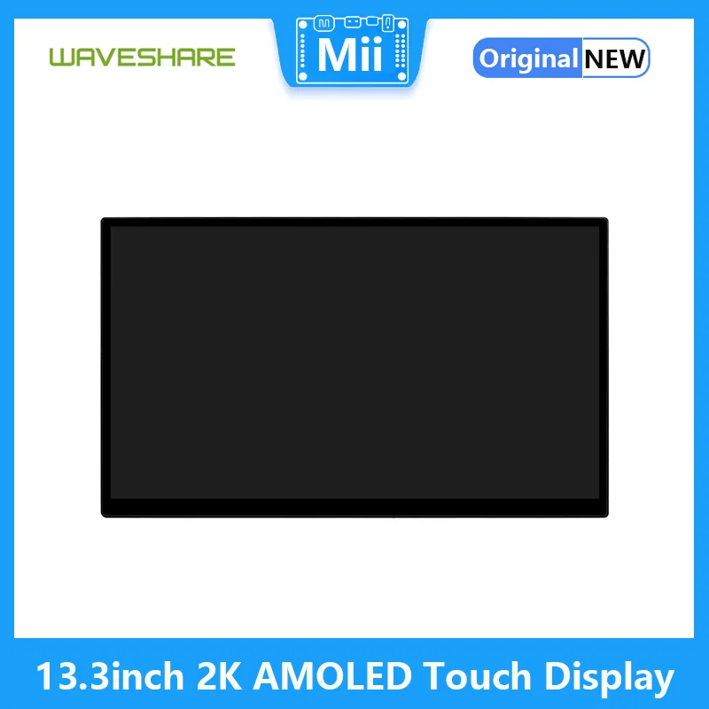 2560 × 1440 13.3นิ้ว2K AMOLED, หน้าจอสัมผัส HDMI/Type-C แสดงผลสำหรับราสเบอร์รี่ Pi