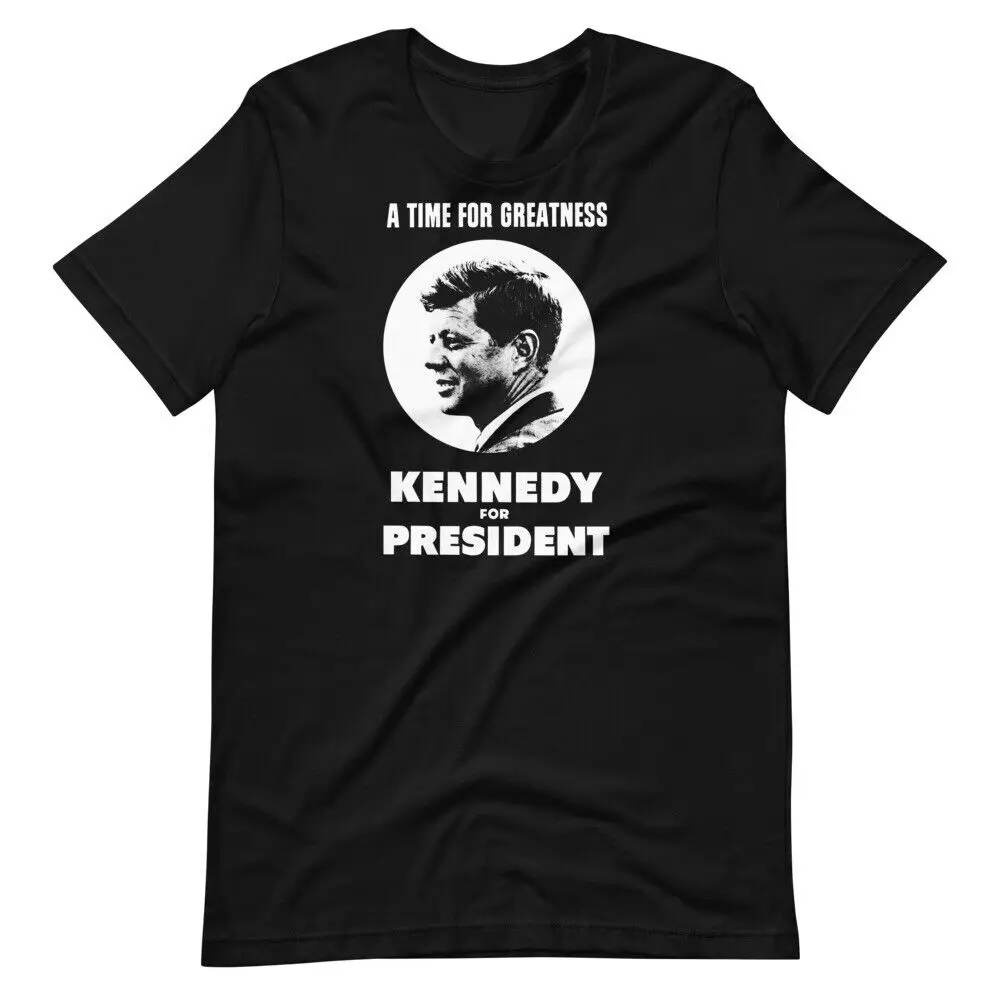 JFK JOHN F KENNEDY For PresidenT T Shirt   long or short sleeves