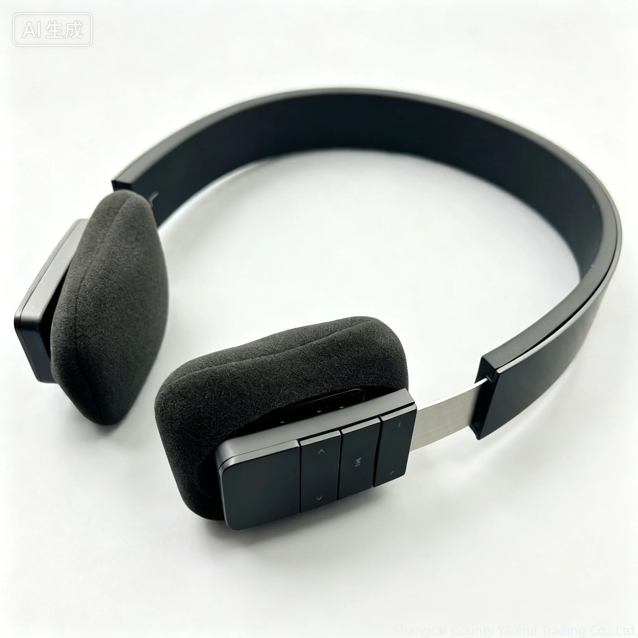 For Stock Classic Vintage Bluetooth Wireless Headphones, Qualcomm Chip, Stereo Sound, Portable Over-ear Music Headset, Trendy