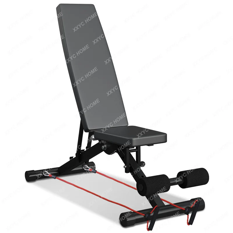 

Multifunctional Dumbbell Bench Foldable Home Sit up Equipment Fitness Chair Flying Bird Flat Fitness Equipment