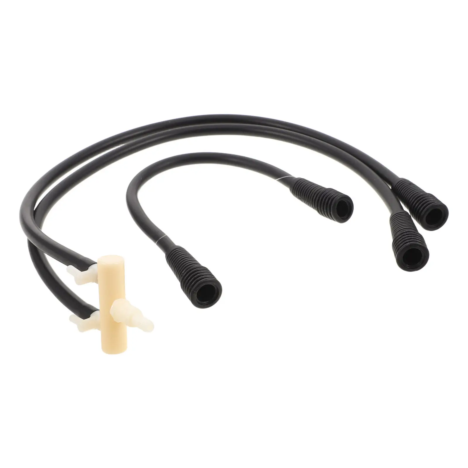 1Set Beauty Machine Spa Tubing Replacement Wellness Connecting Hose Part Dual Cup for Professional Massage Device Skincare Spa