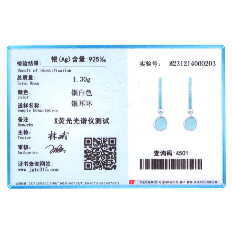 Ailmay 925 Sterling Silver Vintage Elegant Round Natural Turquoise Female Drop Earrings For Women Engagement Anniversary Jewelry
