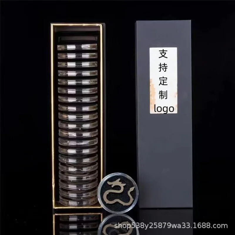 Yongxin Customized Natural No Sticky Powder Incense Coil Xiangyun Agarwood Goose Pear Fragrance Dragon Year Dragon-Shape Hainan