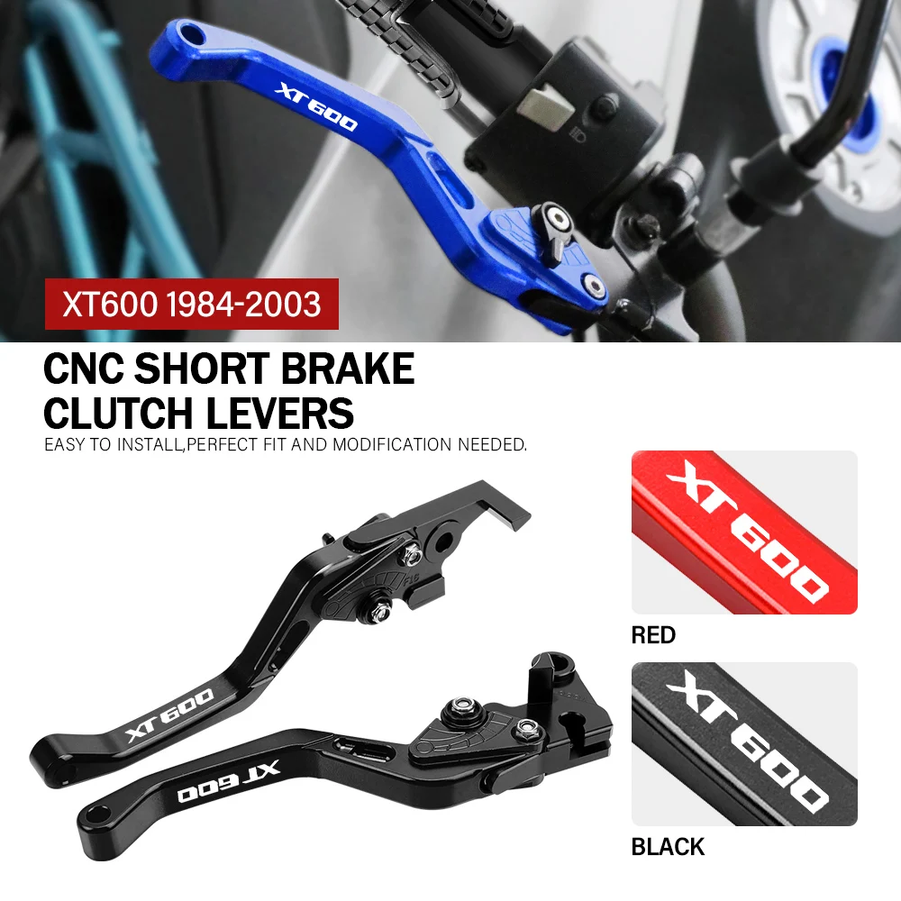 

For YAMAHA XT600 1984-1994 1995 1996 1997 1998 1999 2000 2001 2002 2003 Motorcycle CNC Adjustable Brake Clutch Levers Handle