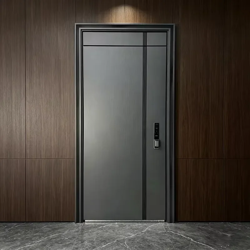 Stylish Contemporary Front Door Custom Built Entry Doors Modern Custom Design Exterior Main Entrance Doors for House