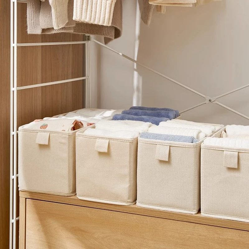 صندوق تخزين الملابس الداخلية، جوارب قابلة للطي، حمالة صدر، حاوية تخزين أشتات الملابس لتنظيم المنزل المحمول المتين والموفر للمساحة